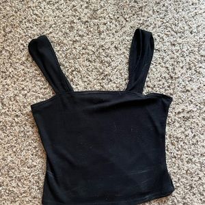 Black Crop Top